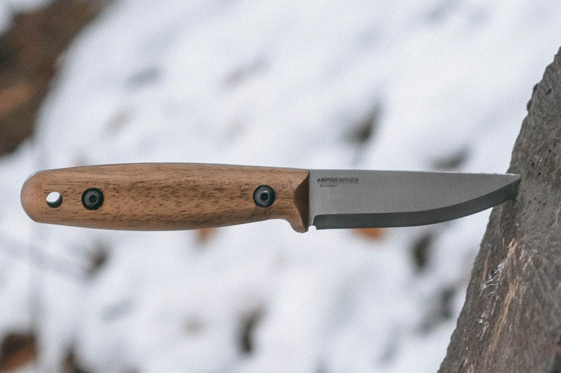 Knife made from 8Cr13MoV stainless steel