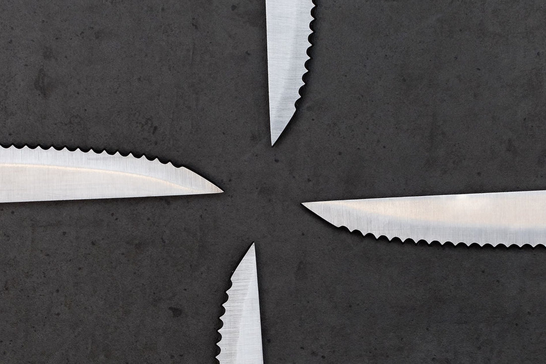 Features of Sharpening Serrated Knives
