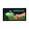 Patch rectangular “Knife in Hand”
